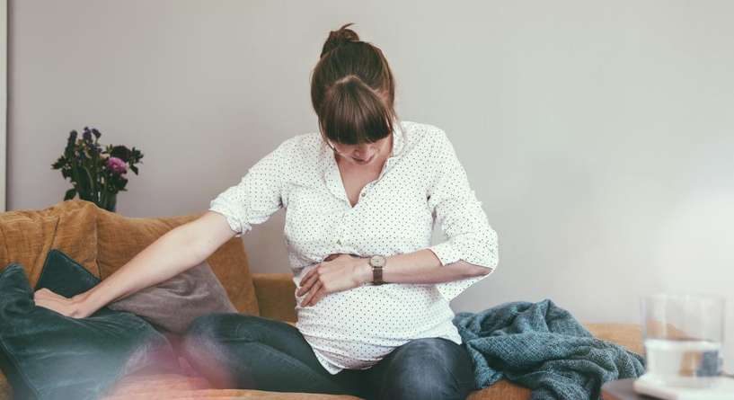 طرق علاج الم اسفل البطن للحامل في الشهر السادس