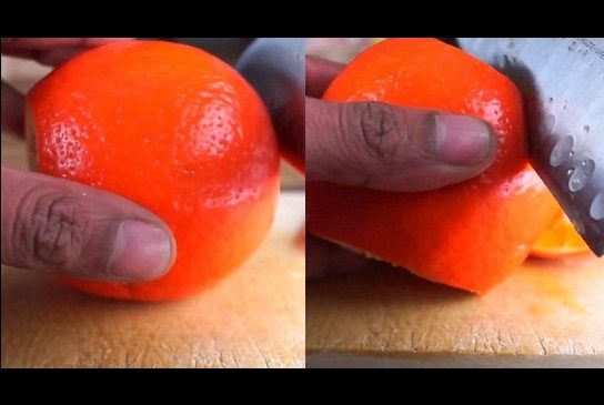 أسرع طريقة لتقشير البرتقال بـ3 خطوات