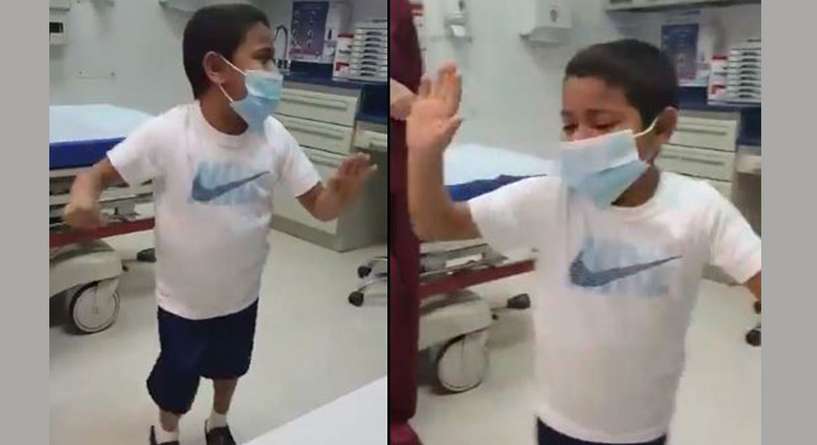 فيديو طفل سعودي يرقص بعد خضوعه لعملية زرع كلى ونجاحها