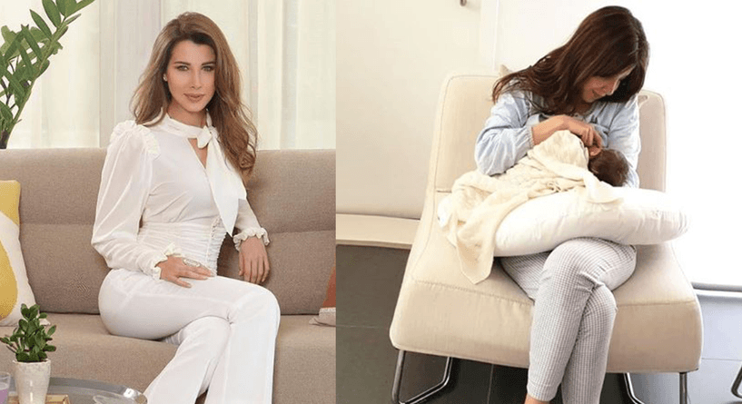 نانسي عجرم في اول ظهور لها بعد الولادة في الامارات