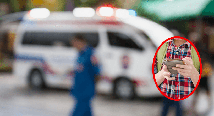 طفل ينقذ والدته بطريقة غريبة