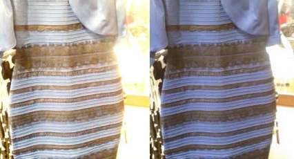 ما هو لون هذا الفستان؟