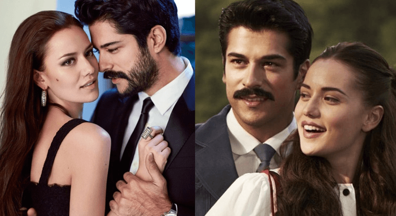 صور زفاف الثنائي التركي الشهير بوراك اوزجيفيت وفهرية افجين 