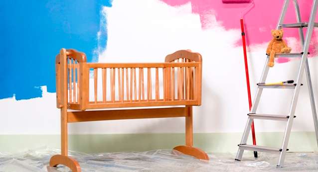 Furniture, Crib, Cradle