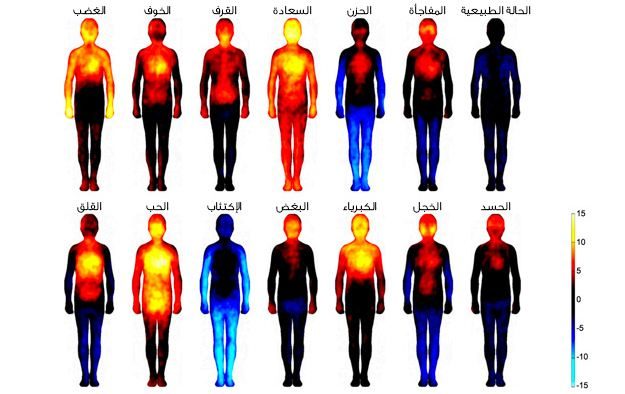مشاعر وأحاسيس يترجمها الجسم بشكلٍ مختلف