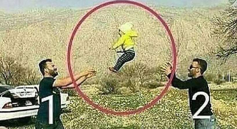 من هو الذي رمى الطفل