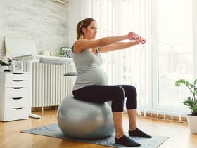 تعليمات تمارين اسفل الظهر للحامل