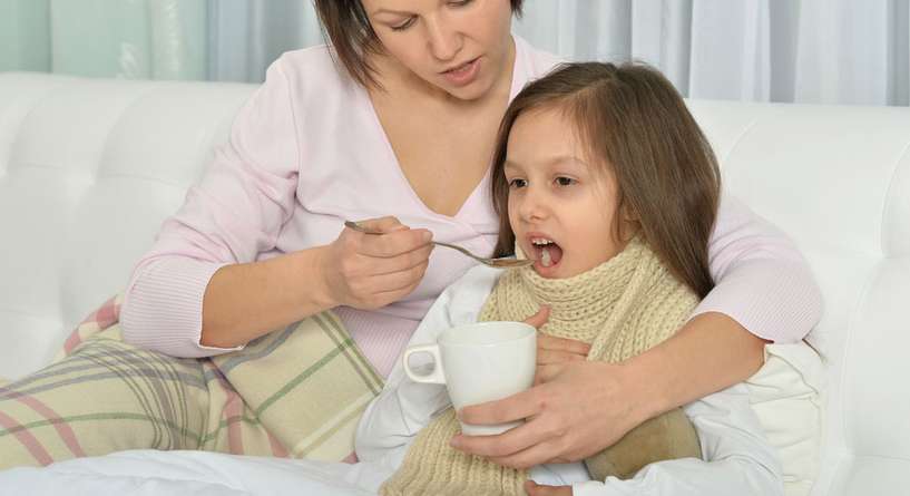 طرق علاج اللوز عند الاطفال في المنزل