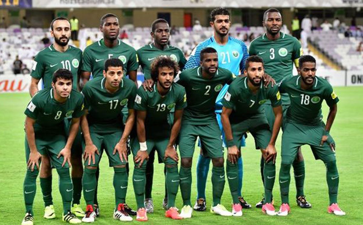 ولي العهد في افتتاح كأس العالم تشجيعا للمنتخب السعودي