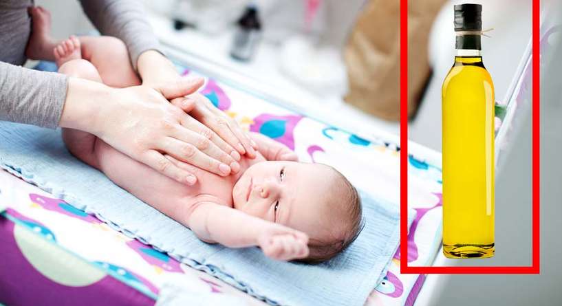 هل يستخدم زيت الزيتون للاطفال حديثي الولادة