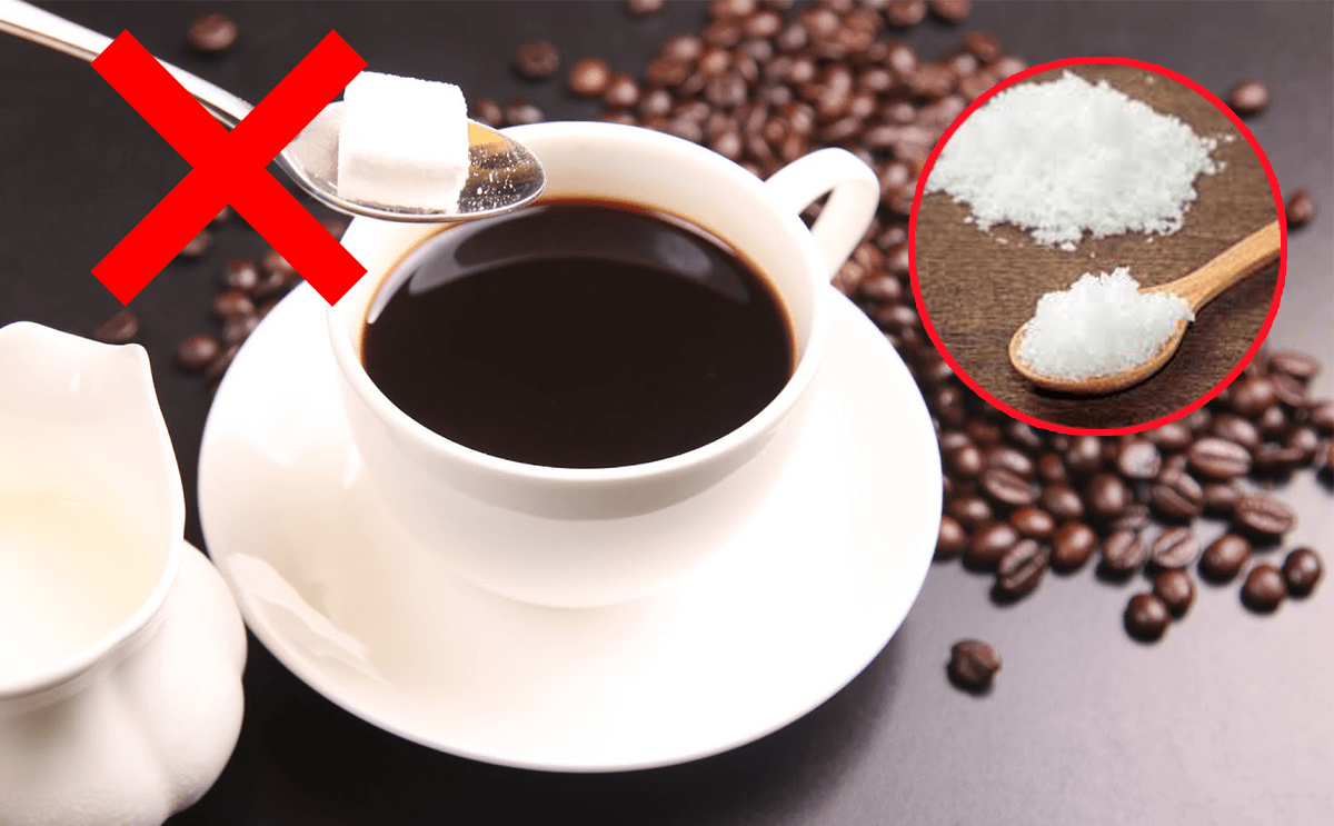 اهمية وضع الملح بدل السكر في القهوة