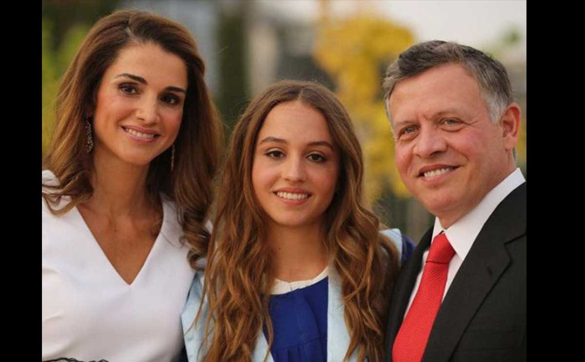 الأميرة ايمان العبدالله ابنة الملكة رانيا