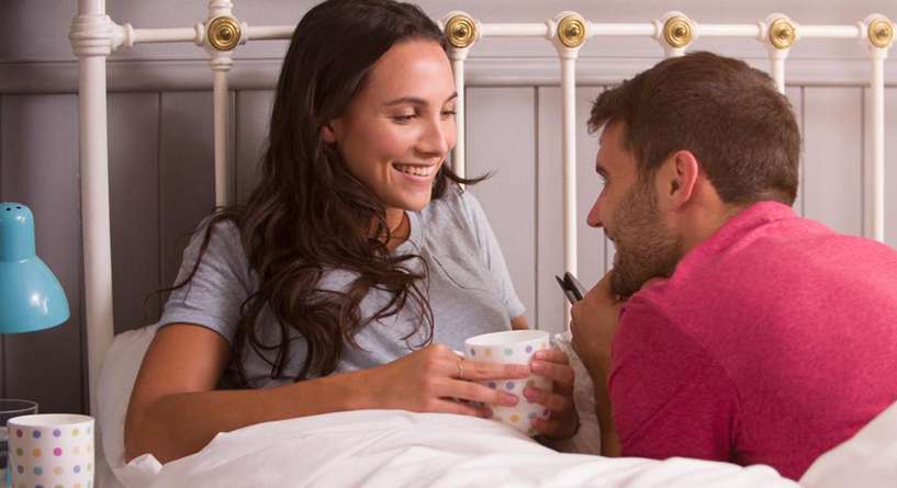 كلمات حب للزوج قبل النوم