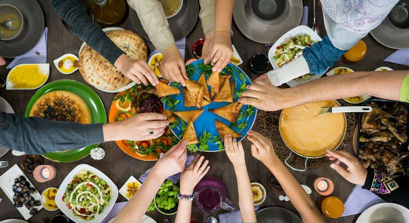 جدول سعرات حرارية في حلويات رمضان