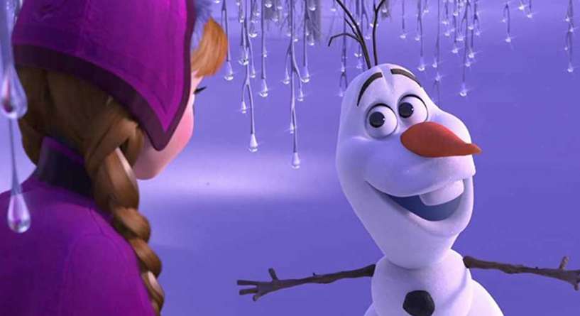 مسلسل قصير من فروزن للاطفال الذين يلازمون منازلهم