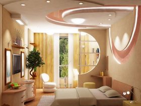 أفكار جبس لأسقف غرف النوم