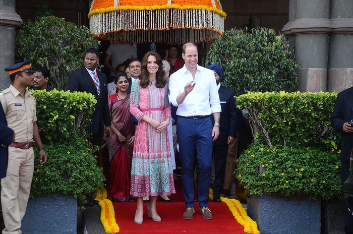 الأمير وليام وكيت في الهند