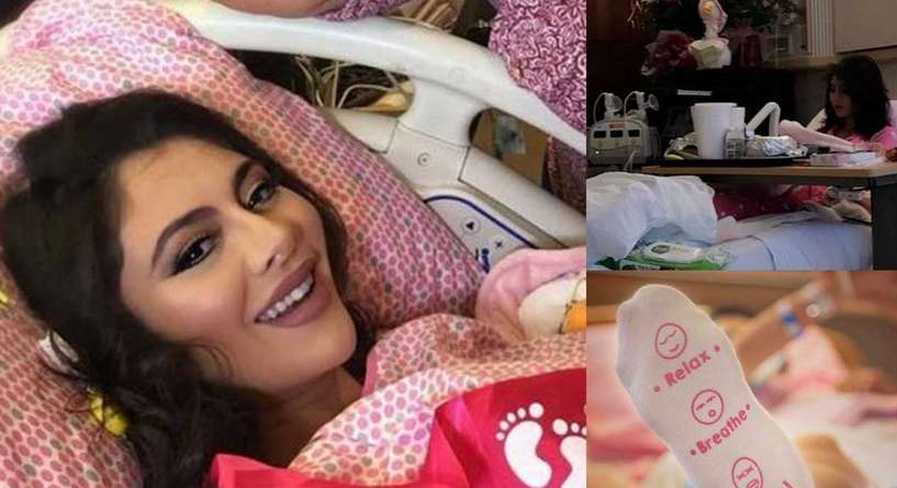 مريم حسين تنشر صور طفلتها