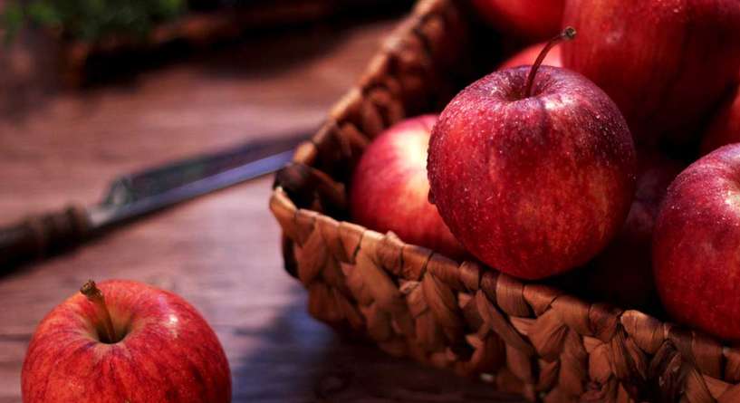 عدد السعرات الحرارية في التفاح