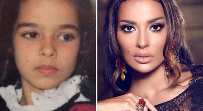 نادين نسيب نجيم ملكة منذ صغرها!