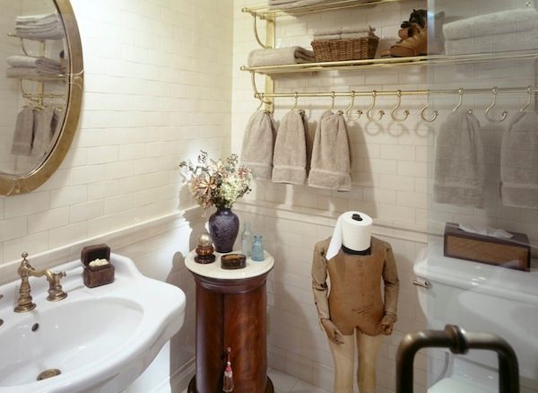 بالصور: أفكار ديكور خلاقة لمناشف الحمام!