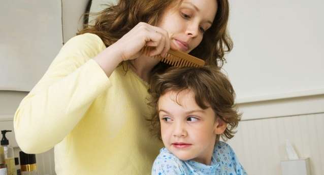 علاج تساقط الشعر عند الاطفال