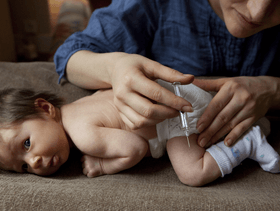 انواع التطعيم للاطفال الرضع