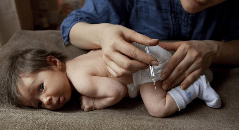انواع التطعيم للاطفال الرضع