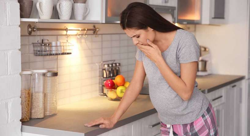 اكلات تمنع الغثيان للحامل