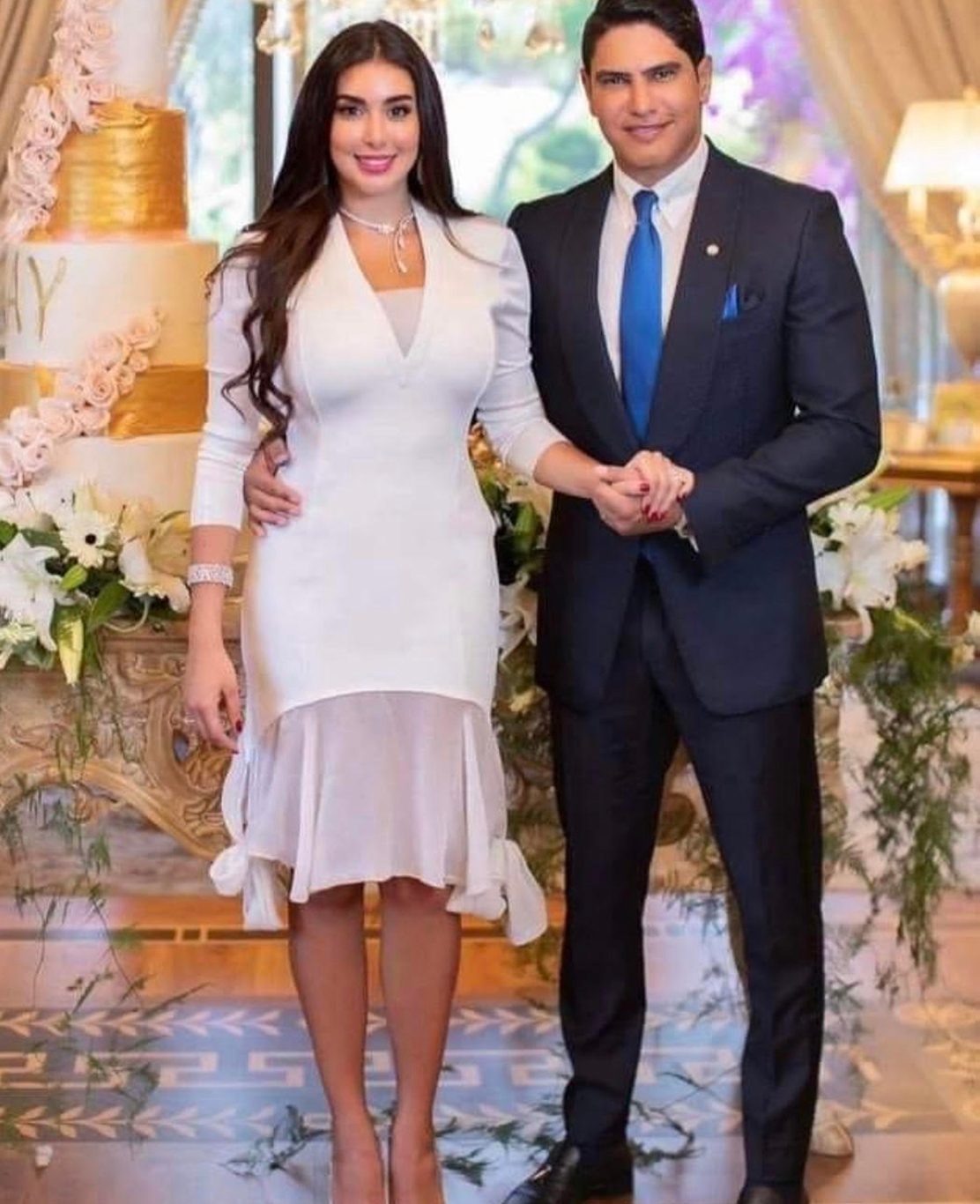الصورة الاولى من زفاف أحمد أبو هشيمة وياسمين صبري