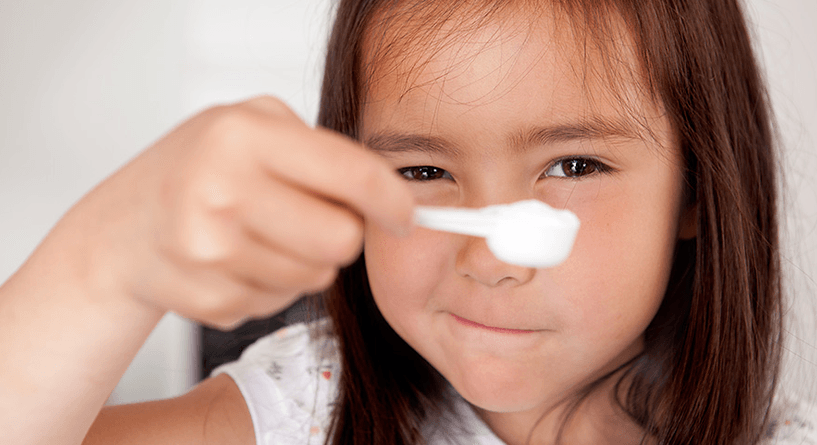 إختبار من خلال الملح والسكر لكشف حس القيادة لدى الطفل