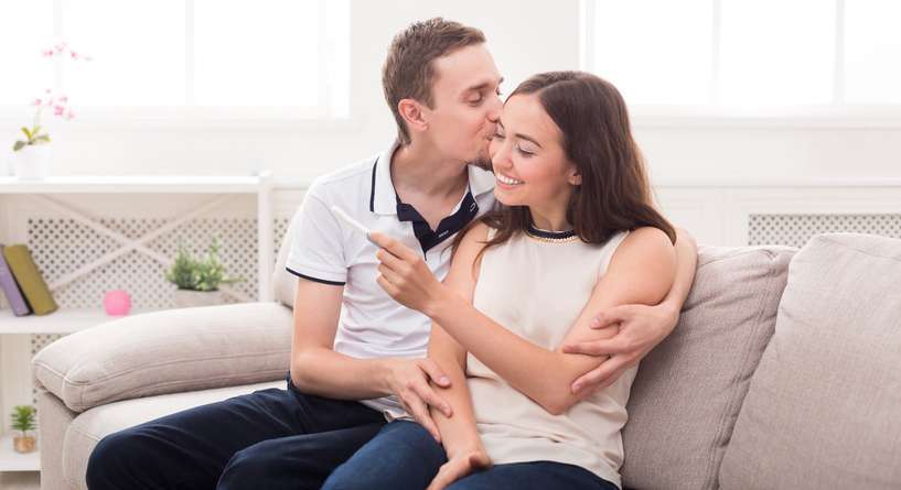 Couch, Furniture, Person