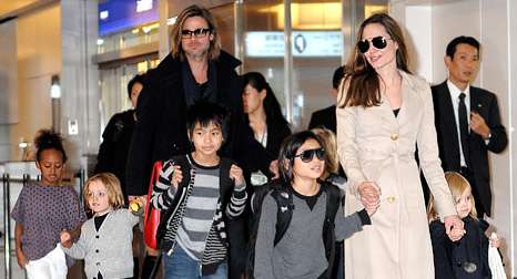 انجلينا جولي حامل بطفلها السابع