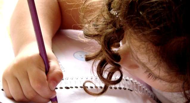 الكتابة عند الاطفال