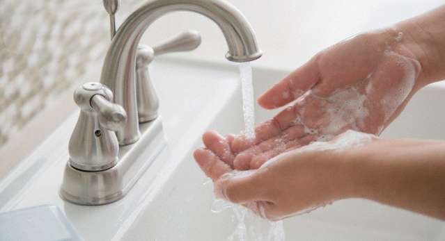 Sink Faucet, Person, Human