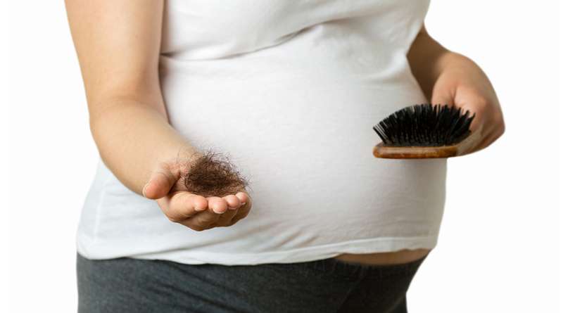 علاقة تساقط شعر الحامل بنوع الجنين