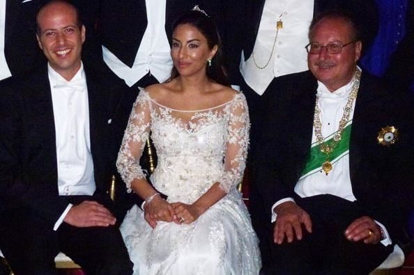 صور زفاف أمير مصر محمد علي من حفيدة ملك أفغانستان