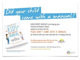 حفل توقيع Kids don't come with a Manual في دبي