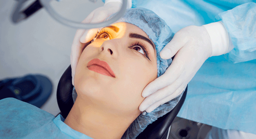 استخدام الجوال بعد عملية الليزك للعيون