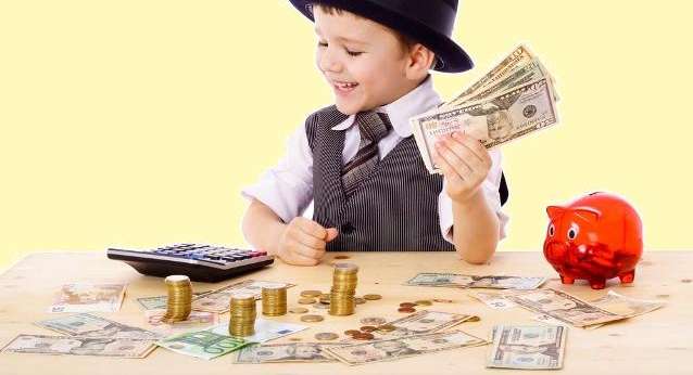 الطفل والمال