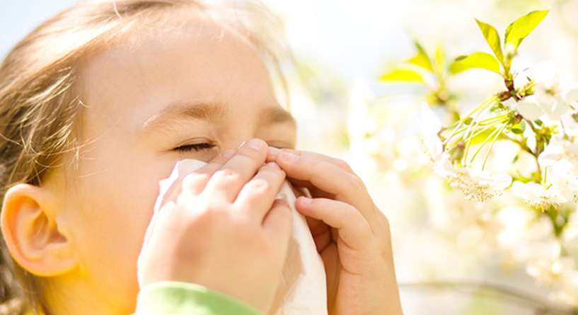 علاج الحساسية عند الاطفال