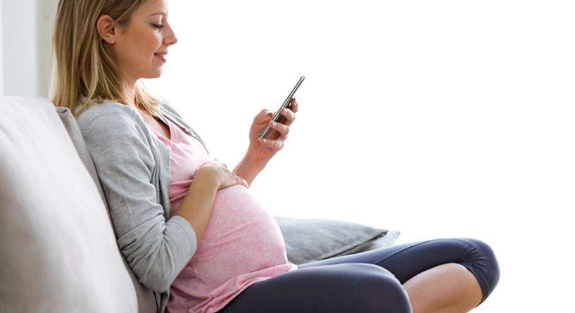 هل الموبايل يضر الحامل