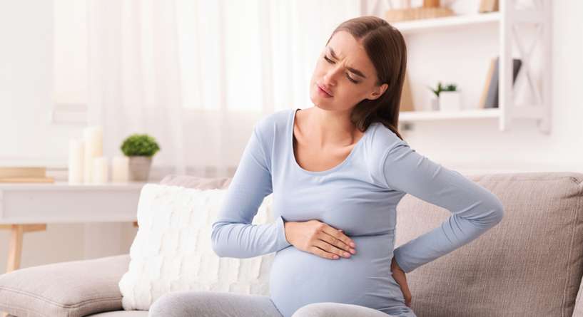 علاج الم الظهر للحامل