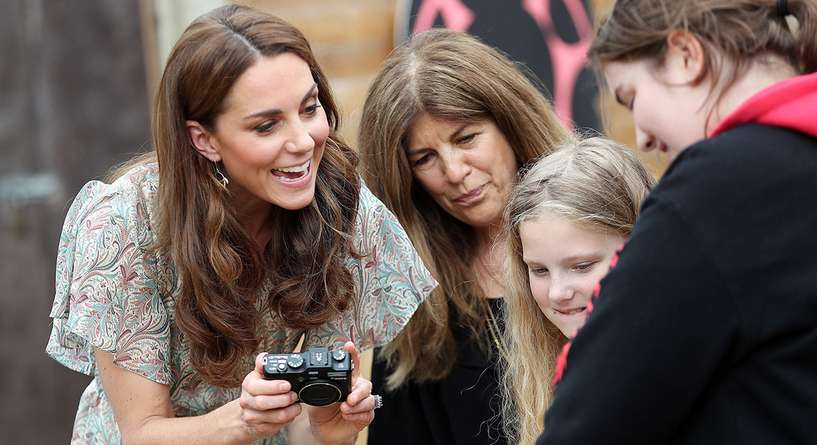 صور الأميرة شارلوت بعدسة كاميرا كيت ميدلتون