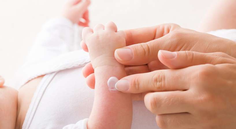 حديثو الولادة والامراض الجلدية