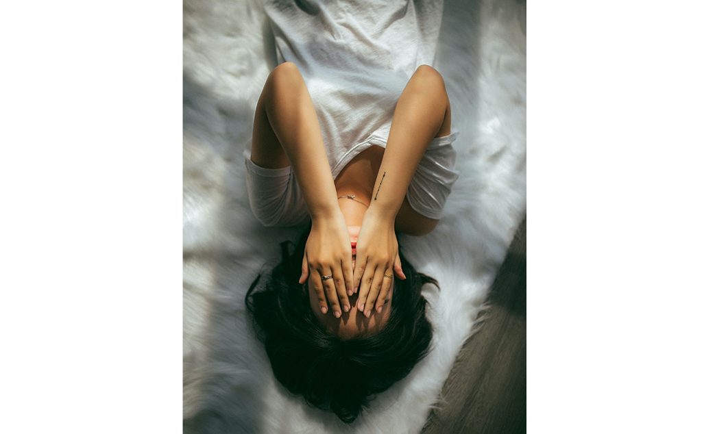 امرأة بمزاج سيّء