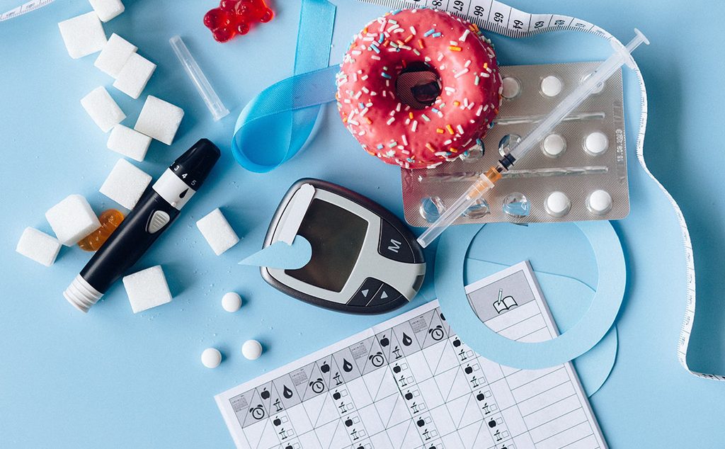 الحلوى، الدواء وجهاز قياس السكر المنزلي