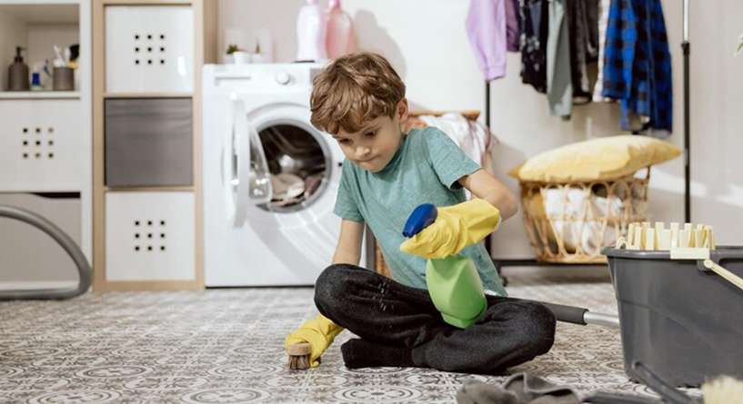 Person, Human, Laundry