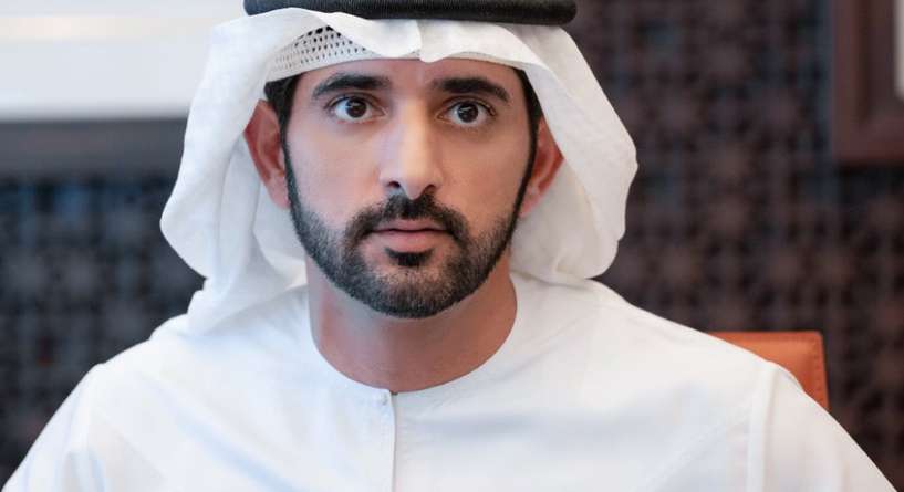 الشيخ حمدان بن محمد بن راشد آل مكتوم يشارك الصور الأولى لابنه محمد