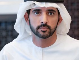 الشيخ حمدان بن محمد بن راشد آل مكتوم يشارك الصور الأولى لابنه محمد